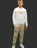 Mens stretch twill joggers