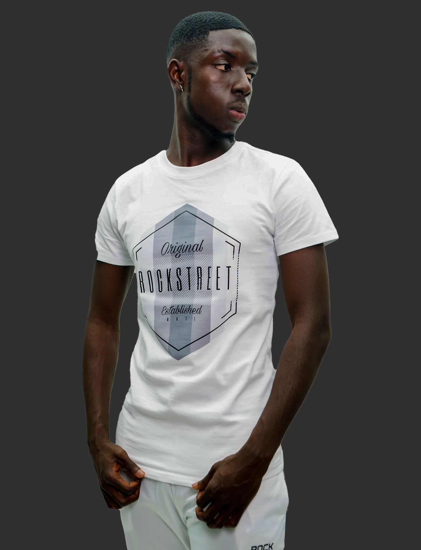 Mens short sleeve printed tee