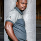 Mens Short Sleeve Golfer with Contrast Panel
