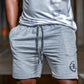 Mens Fleece Shorts with Zip Pockets