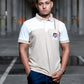 Mens Short Sleeve Golfer with Contrast Panel