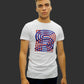 Mens printed short sleeve tee