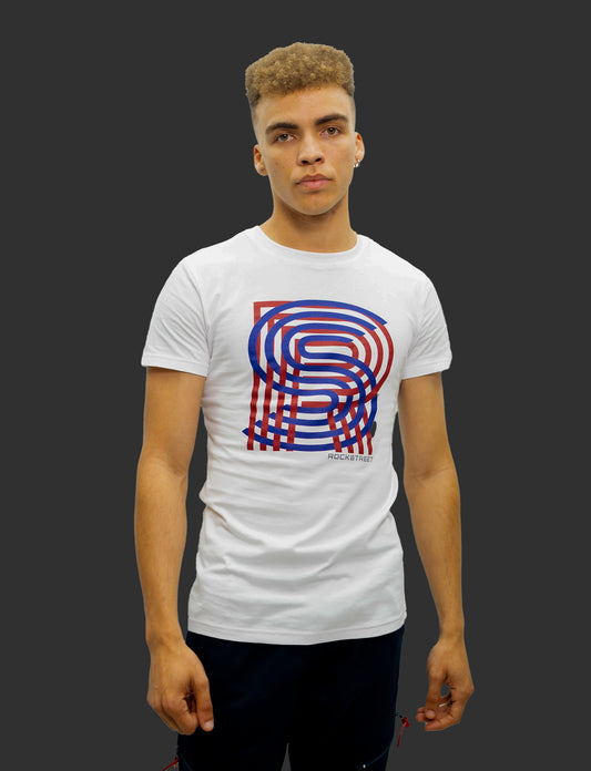 Mens printed short sleeve tee
