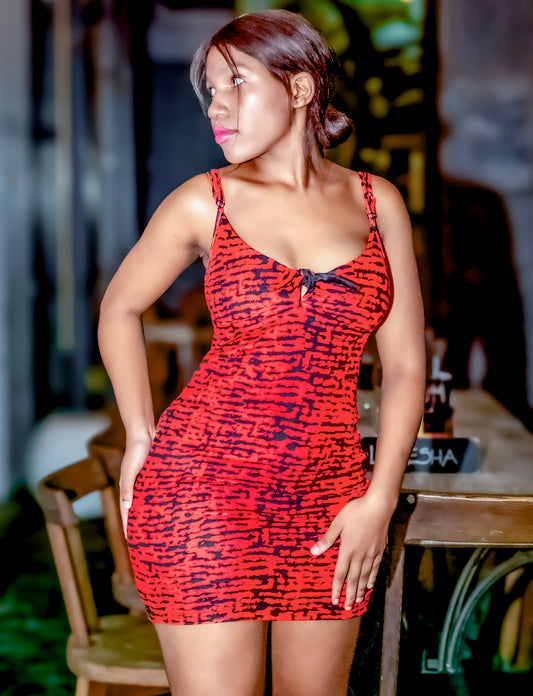 Animal Print Bodycon Dress